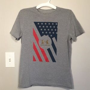 Under Armour patriotic t-shirt youth medium